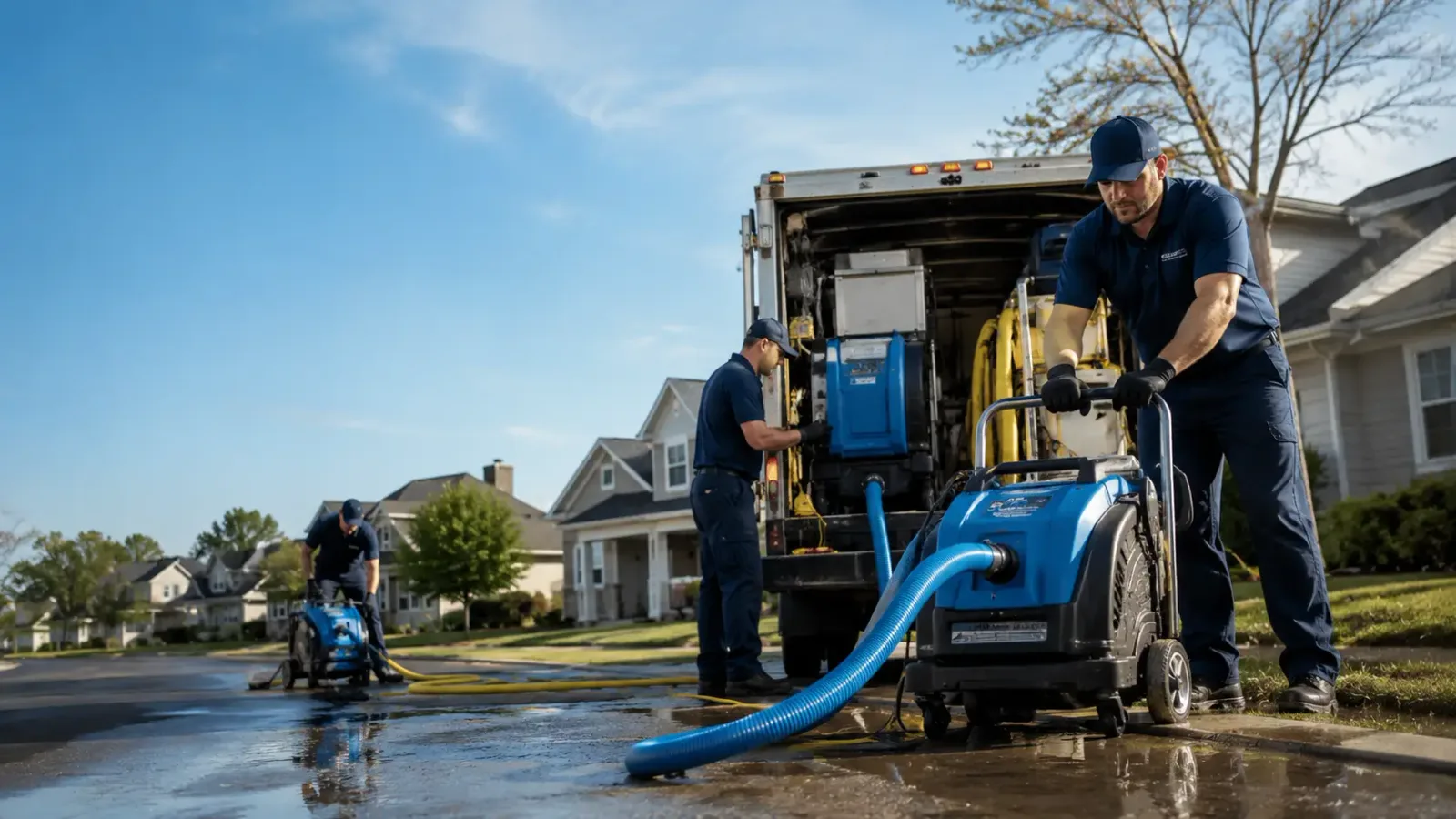 Flood Damage Cleanup in Waterford Works, NJ